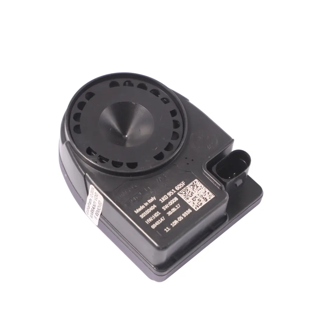 Alarma Sirena Audi Q3 8U A1 FL VW Golf Touran Antirrobo Sirena para con número de pieza 1K0951605F Alarma Sirena Audi Q3 8U A1 FL VW Golf Touran Antirrobo Sirena - SKU 1K0951605F - Número de pieza 1K0951605F