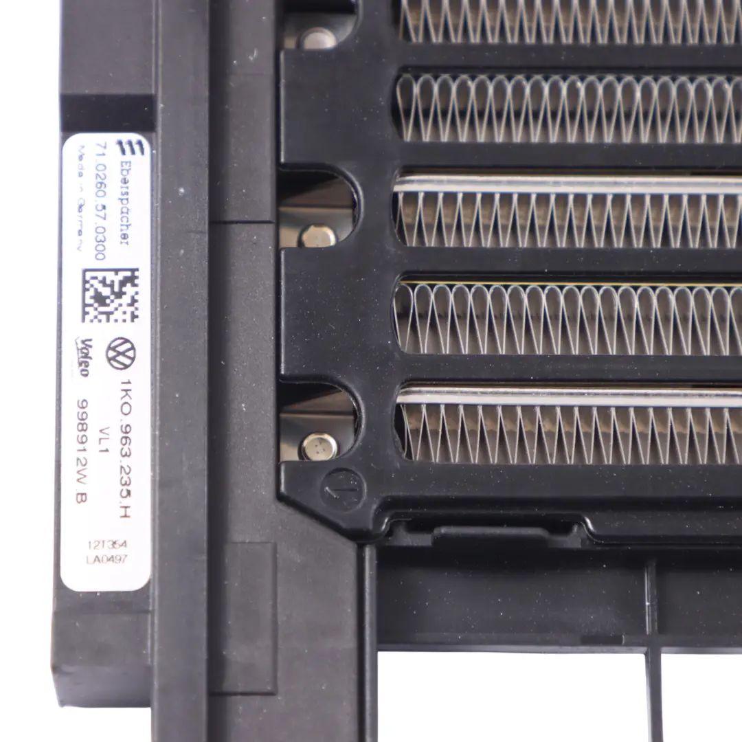 Interior Heater Electric Matrix to Volkswagen Golf Passat Tiguan with Part number 1K0963235H Volkswagen Golf Passat Tiguan Interior Heater Electric Matrix - SKU 1K0963235H - Part number 1K0963235H