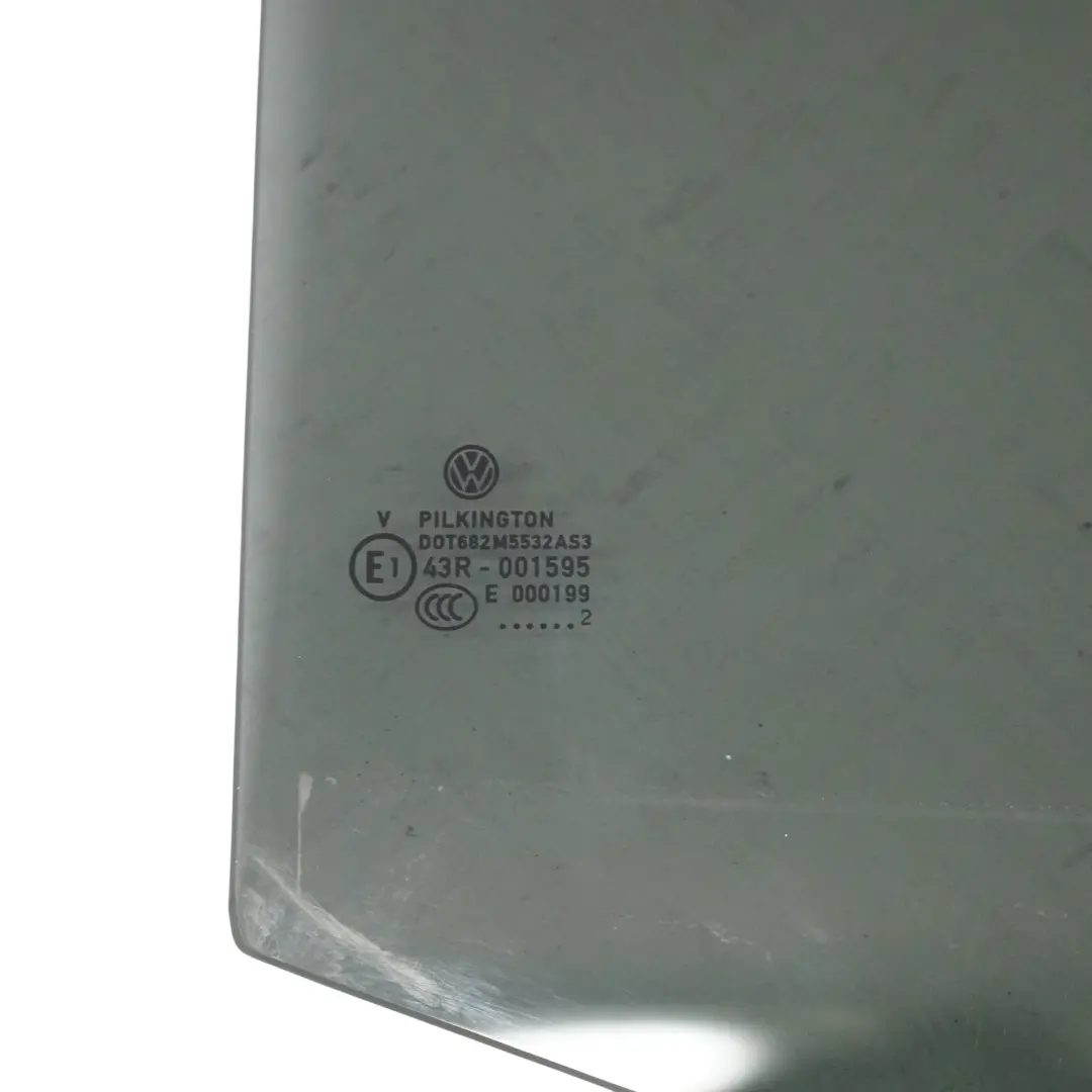 Volkswagen Touran 1T Door Window Glass Tinted AS3 Rear Right O/S - SKU 1T0845026K - Part number 1T0845026K