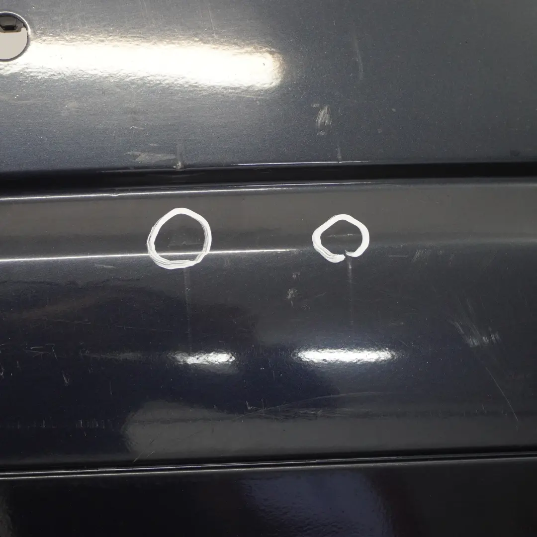 BMW F10 Rear Bumper Panel PDC Covering Imperial Blue Metallic - A89 - SKU 2182408-IBB1 - Part number 2182408