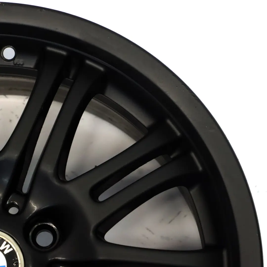 Front Alloy Wheel 18" 8J ET:47 M Double Spoke 67 BMW E46 M3 Black - SKU 2229950-2 - Part number 2229950