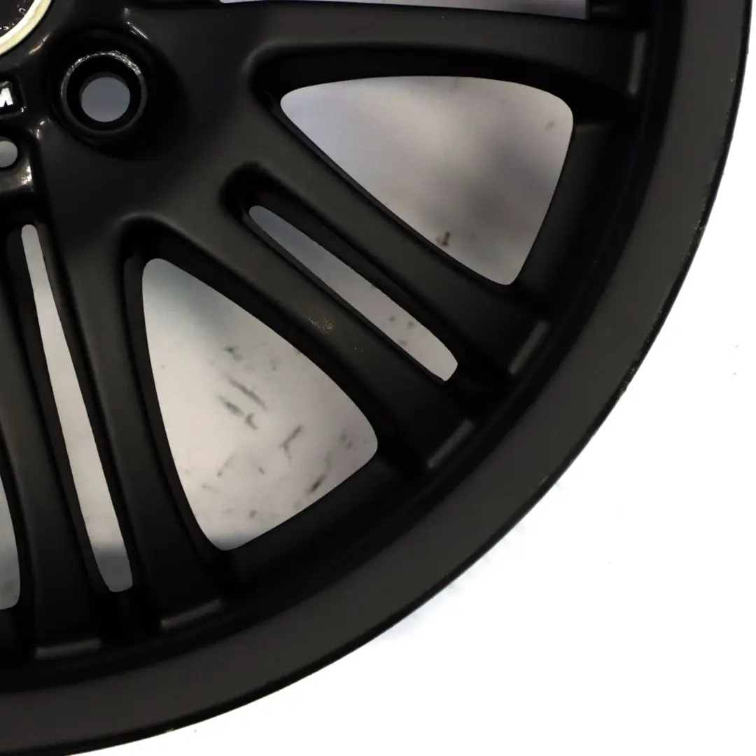 Front Alloy Wheel 18" 8J ET:47 M Double Spoke 67 BMW E46 M3 Black - SKU 2229950-2 - Part number 2229950