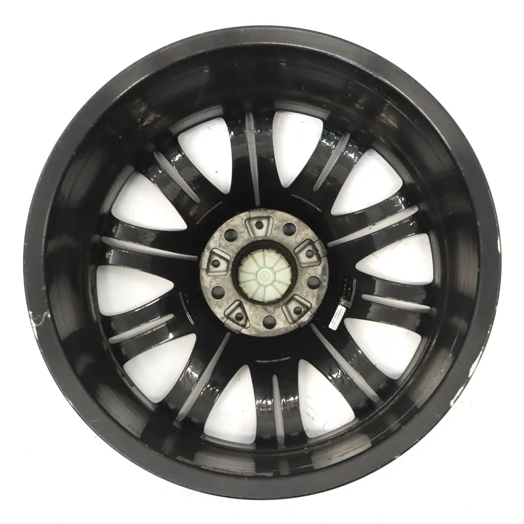 Front Alloy Wheel 18" 8J ET:47 M Double Spoke 67 BMW E46 M3 Black - SKU 2229950-2 - Part number 2229950