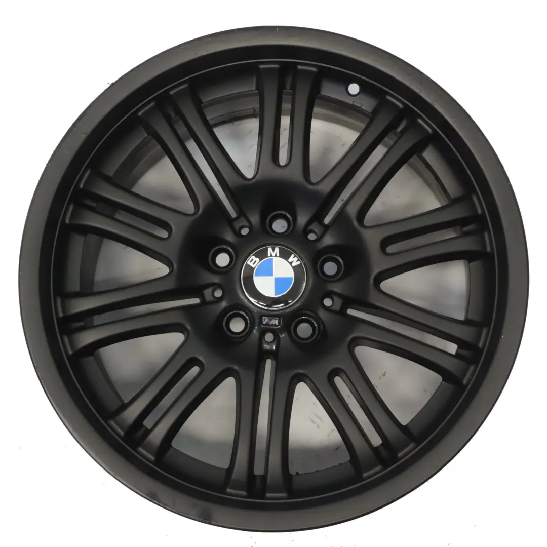 BMW E46 M3 Tylna Czarna Felga Aluminiowa 18" 9J ET:26 M Double 67 - SKU 2229960-3 - Numer Części 2229960