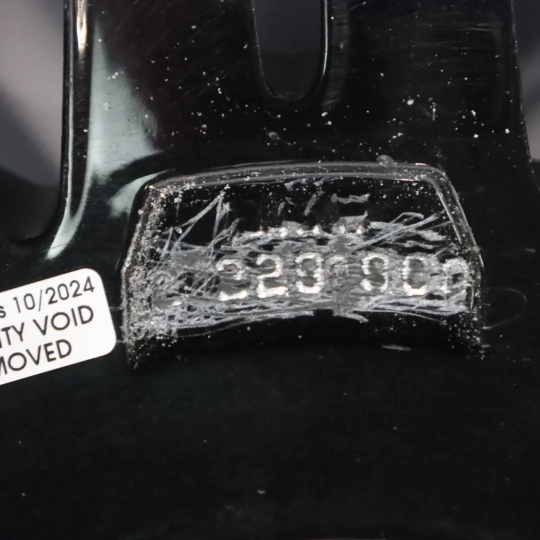 BMW E46 M3 Negro llanta aleación trasera 18 "9J ET:26 M doble radio 67 - SKU 2229960-3 - Número de pieza 2229960