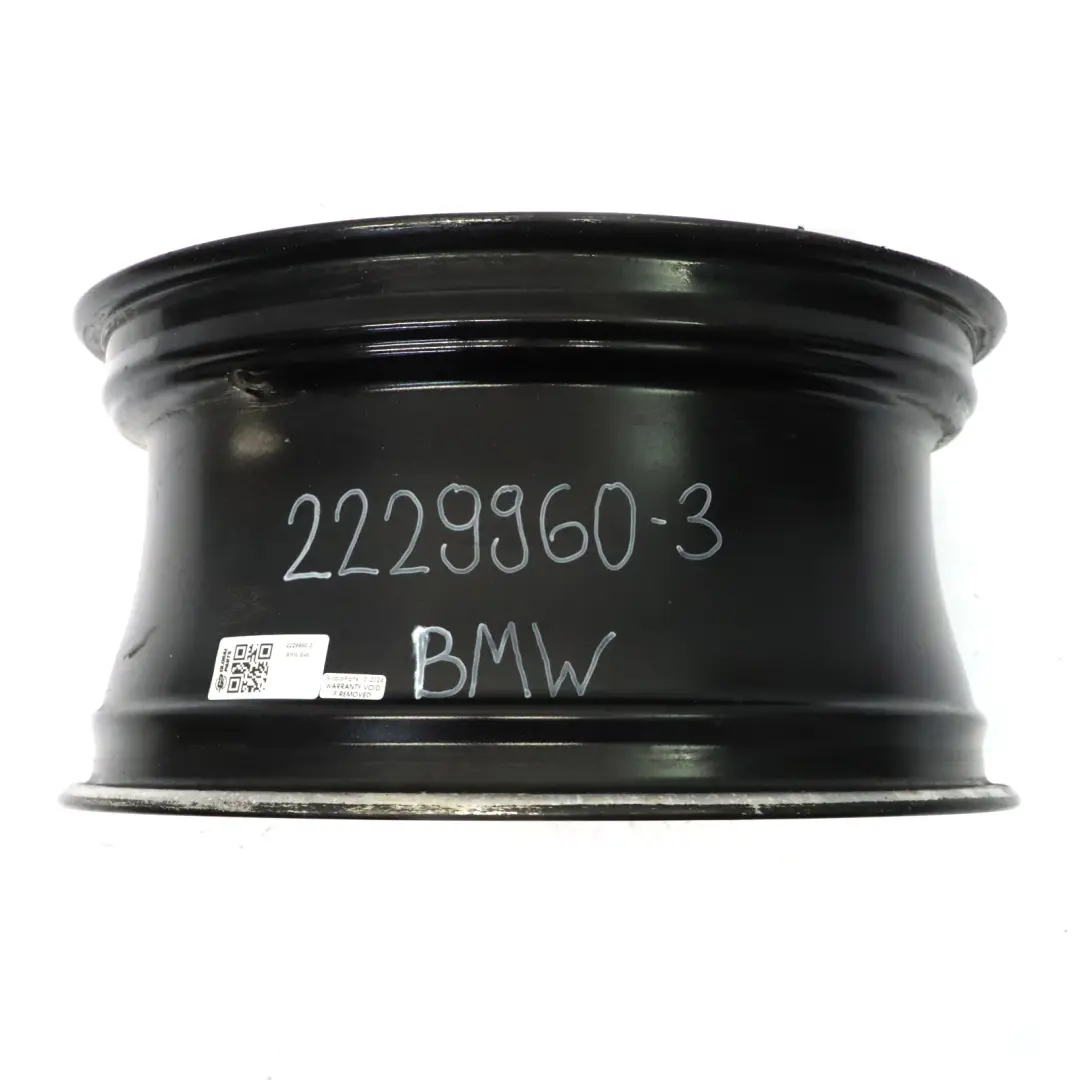 BMW E46 M3 Negro llanta aleación trasera 18 "9J ET:26 M doble radio 67 - SKU 2229960-3 - Número de pieza 2229960