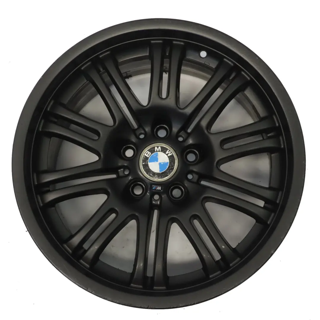 Negro llanta aleación trasera 18 "9J ET:26 M doble radio 67 BMW E46 M3 - SKU 2229960-4 - Número de pieza 2229960