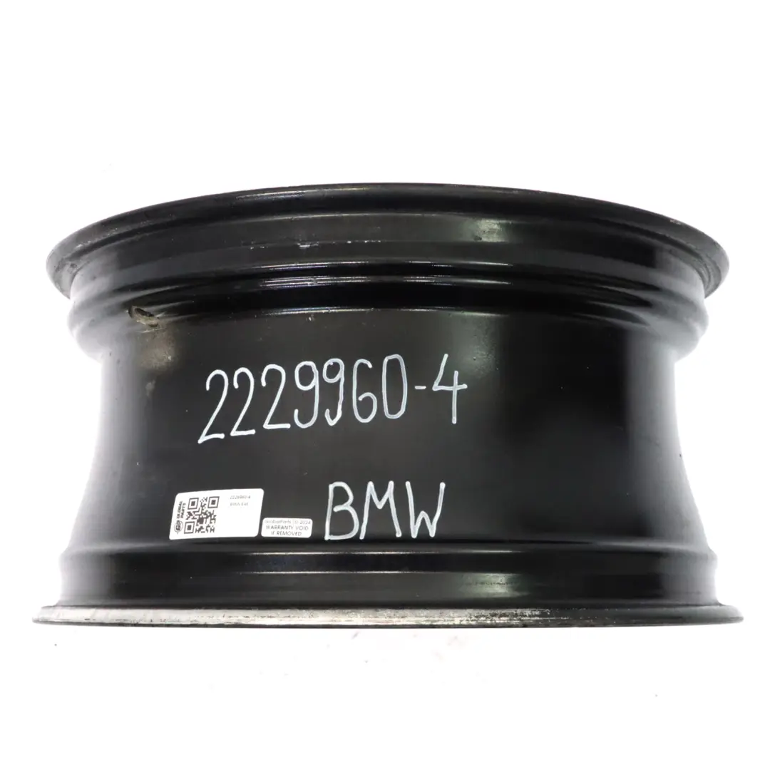 Negro llanta aleación trasera 18 "9J ET:26 M doble radio 67 BMW E46 M3 - SKU 2229960-4 - Número de pieza 2229960