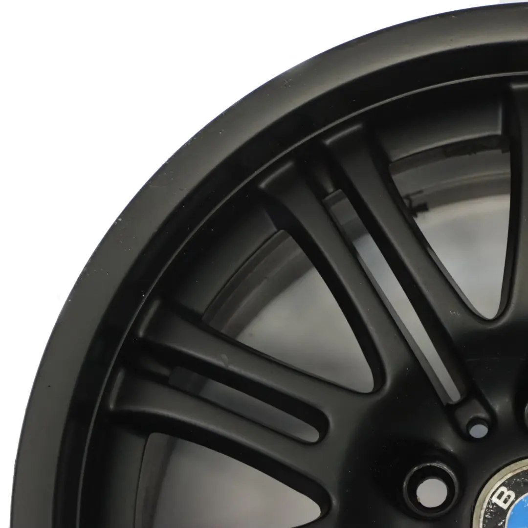 BMW E46 M3 Cerchio lega posteriore nero 18" 9J ET:26 M Doppie razze 67 - SKU 2229960-4 - Numero di parte 2229960