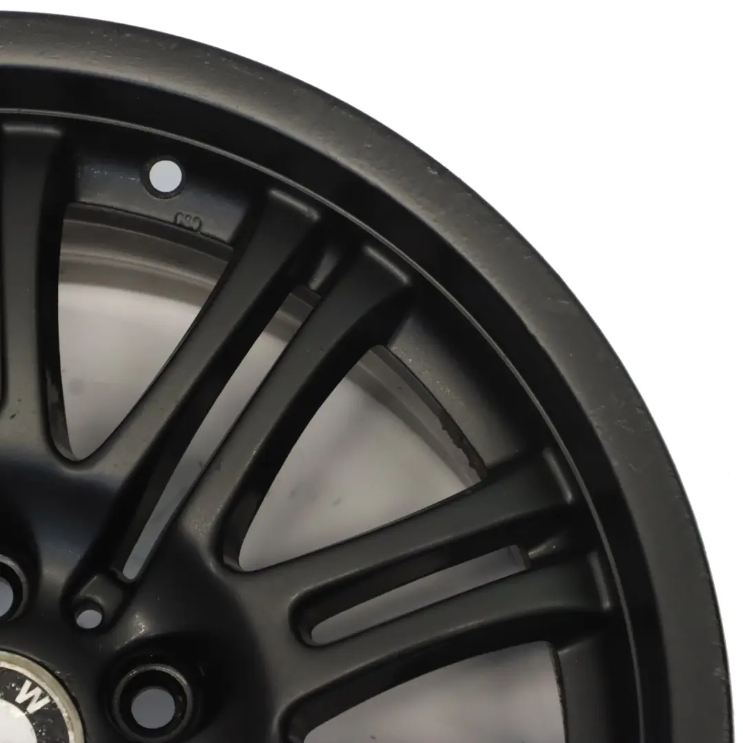 Negro llanta aleación trasera 18 "9J ET:26 M doble radio 67 BMW E46 M3 - SKU 2229960-4 - Número de pieza 2229960