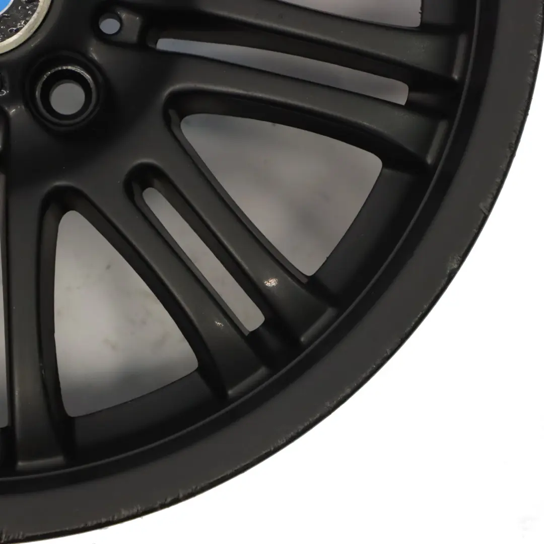 BMW E46 M3 Schwarz Hinter rad felge 18" 9J ET:26 M Doppel speiche 67 - SKU 2229960-4 - Teilenummer 2229960