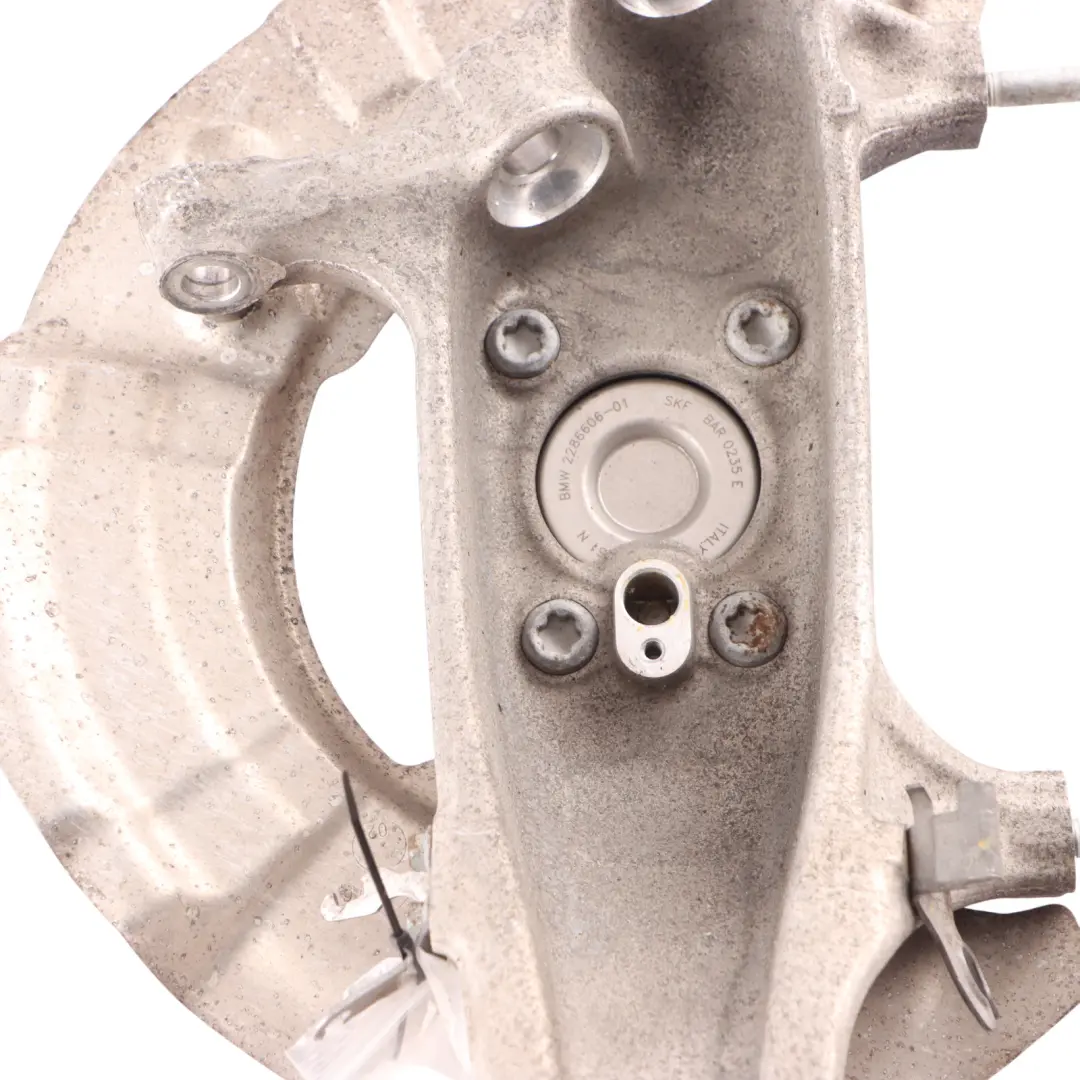 Carrier Front Left N/S Axle Suspension Bearing F12 M6 to BMW F10 M5 Wheel with Part number 2284053 BMW F10 M5 Wheel Carrier Front Left N/S Axle Suspension Bearing F12 M6 - SKU 2284053-2 - Part number 2284053