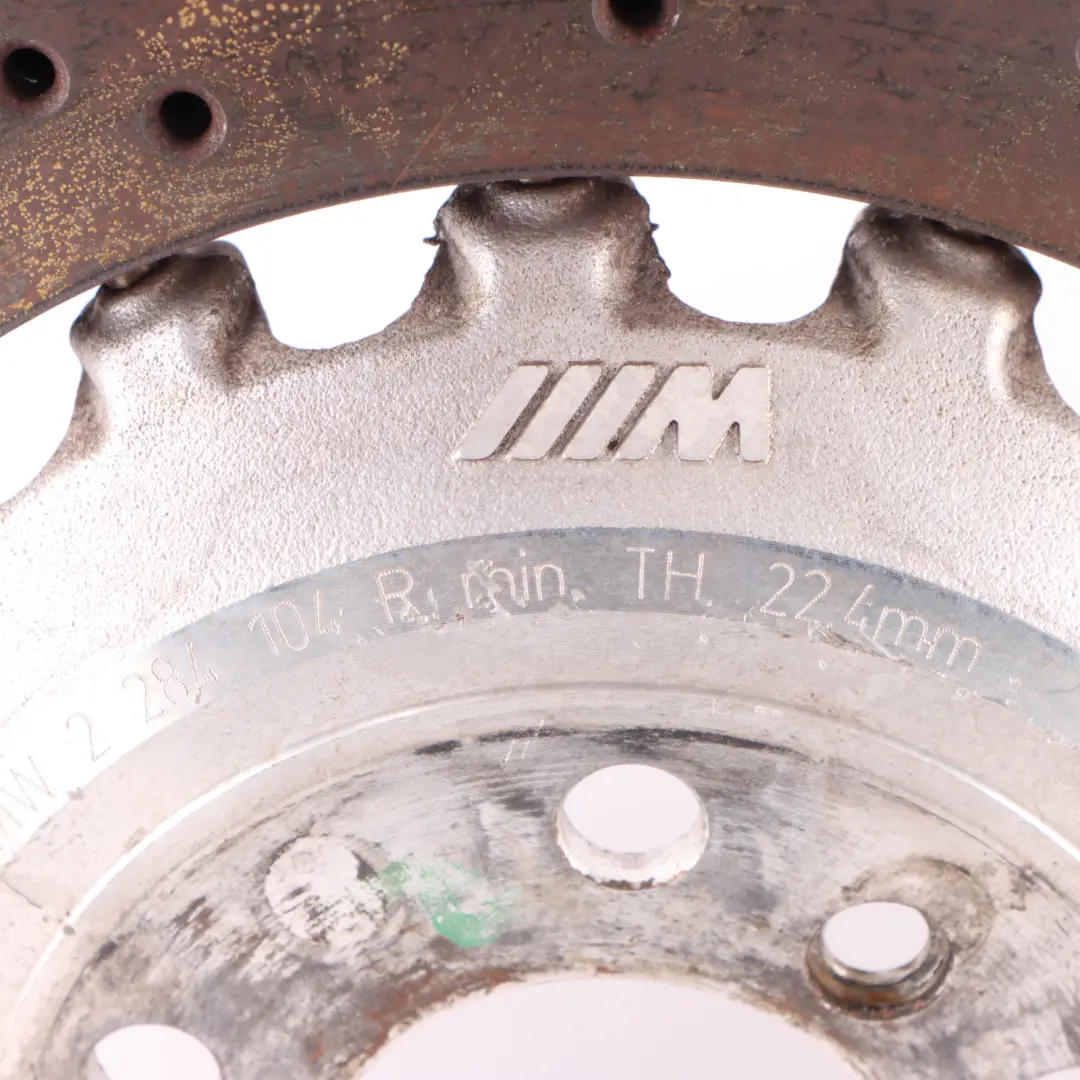 Brake Disc BMW BMW F10 M5 F06 F13 M6 Rear Left Right N/O/S SET 2284103 to with Part number 2284104 Brake Disc BMW BMW F10 M5 F06 F13 M6 Rear Left Right N/O/S SET 2284103 - SKU 2284104-1 - Part number 2284104