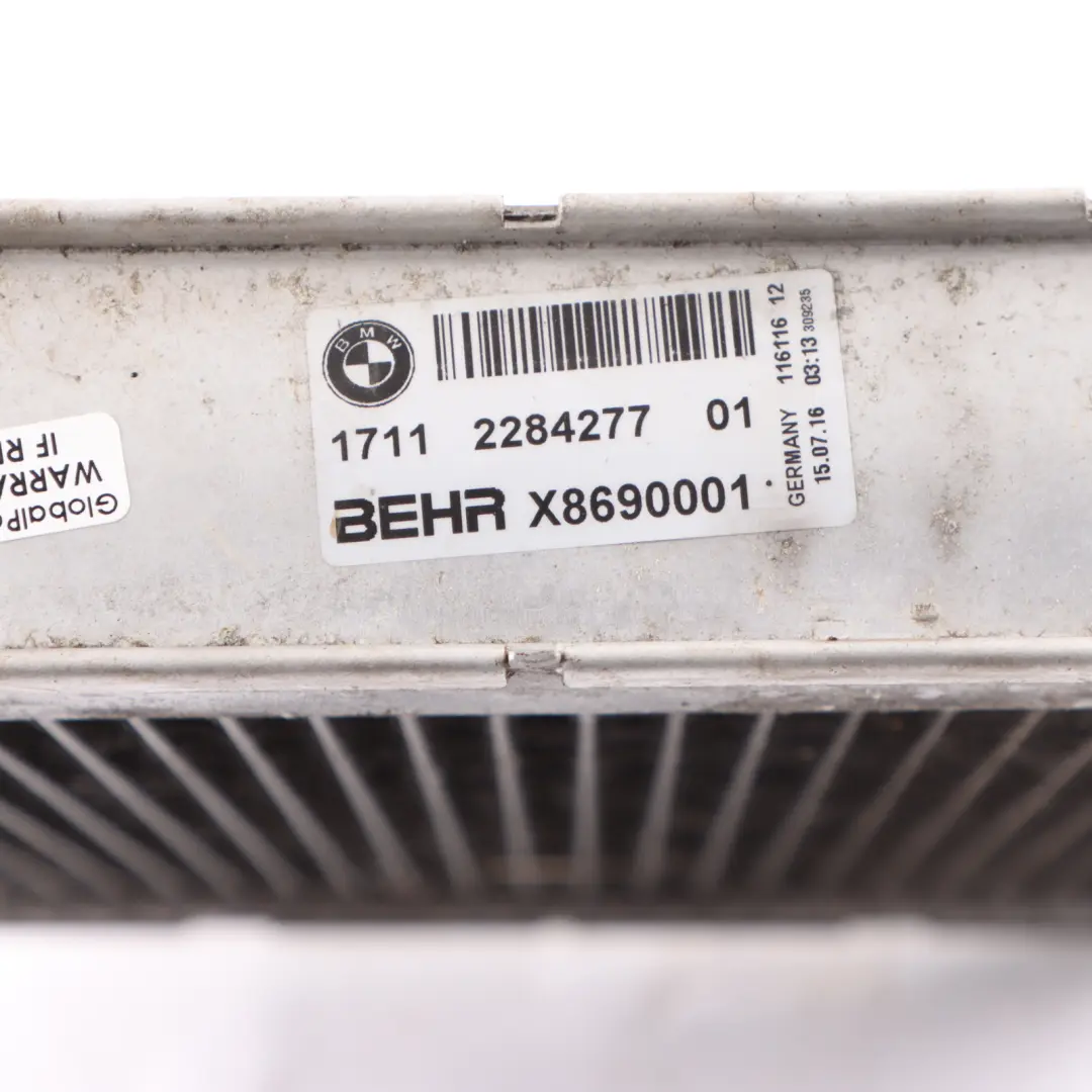 Radiator BMW F10 M5 F12 M6 Left N/S Radiator Coolant Cooling Unit 2284275 to with Part number 2284277 Radiator BMW F10 M5 F12 M6 Left N/S Radiator Coolant Cooling Unit 2284275 - SKU 2284277-1 - Part number 2284277
