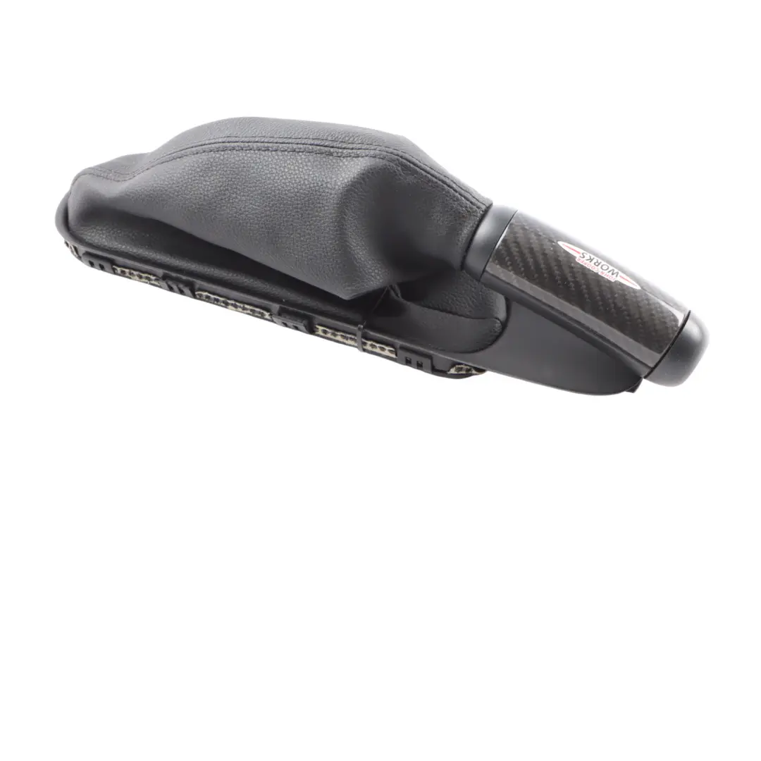 Handbrake Level Cover Black to Mini Cooper 5 R56 R55 R57 LCI with Part number 2752940 Mini Cooper 5 R56 R55 R57 LCI Handbrake Level Cover Black - SKU 2752940-5 - Part number 2752940