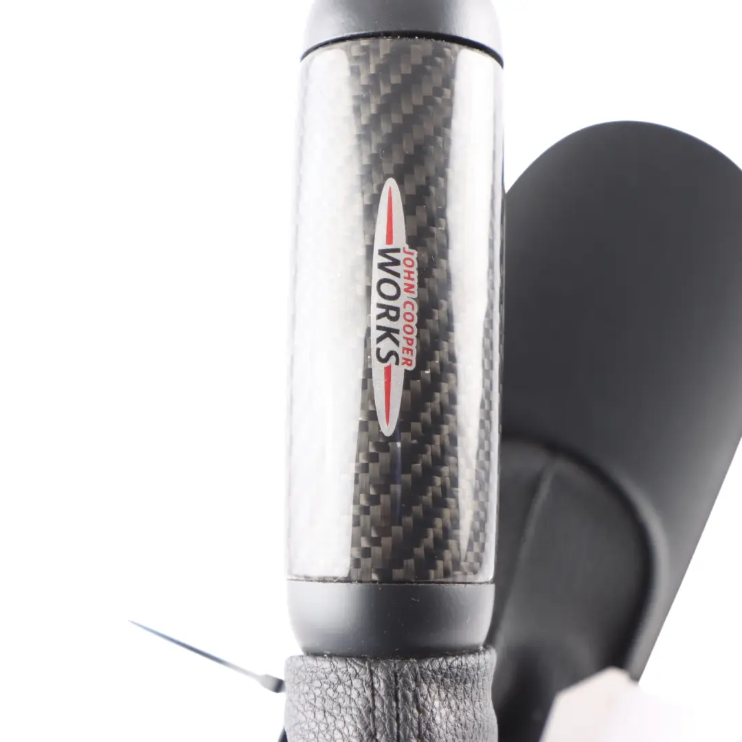 Handbrake Level Cover Black to Mini Cooper 5 R56 R55 R57 LCI with Part number 2752940 Mini Cooper 5 R56 R55 R57 LCI Handbrake Level Cover Black - SKU 2752940-5 - Part number 2752940