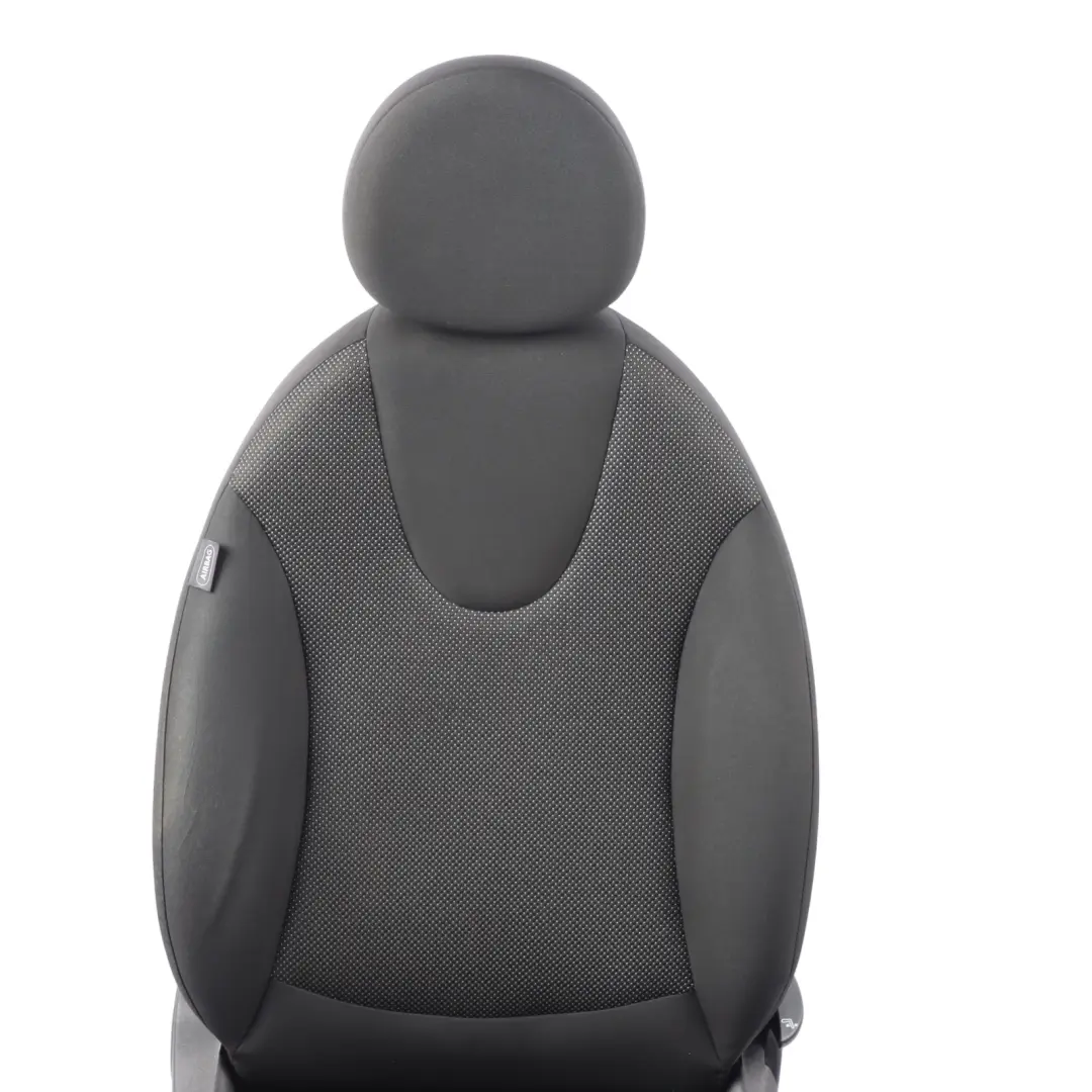 Mini Cooper One R55 R56 Seat Front Right O/S Cloth Fabric Cosmos Carbon Black - SKU 2753432-3 - Part number 2753432