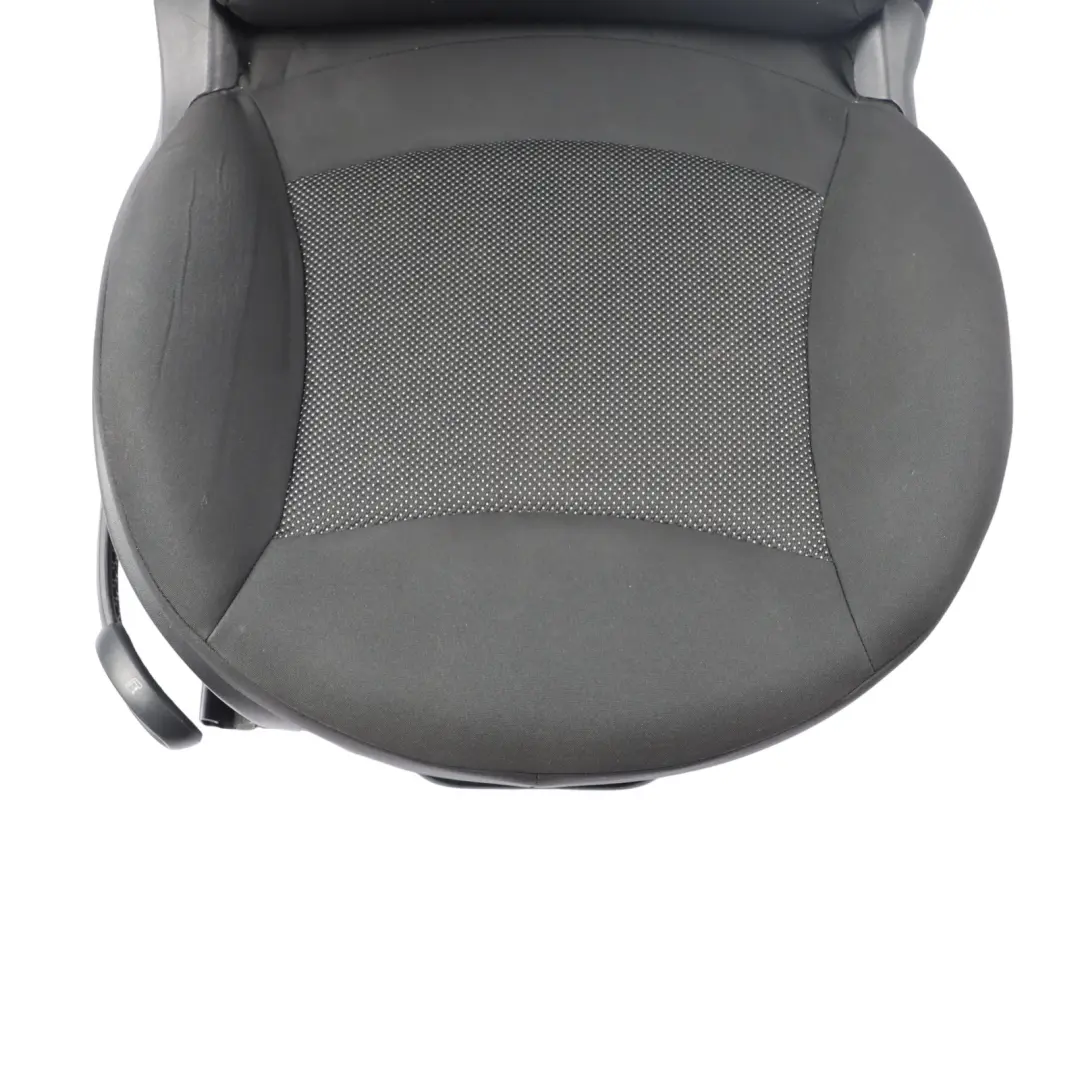 Mini Cooper One R55 R56 Seat Front Right O/S Cloth Fabric Cosmos Carbon Black - SKU 2753432-3 - Part number 2753432
