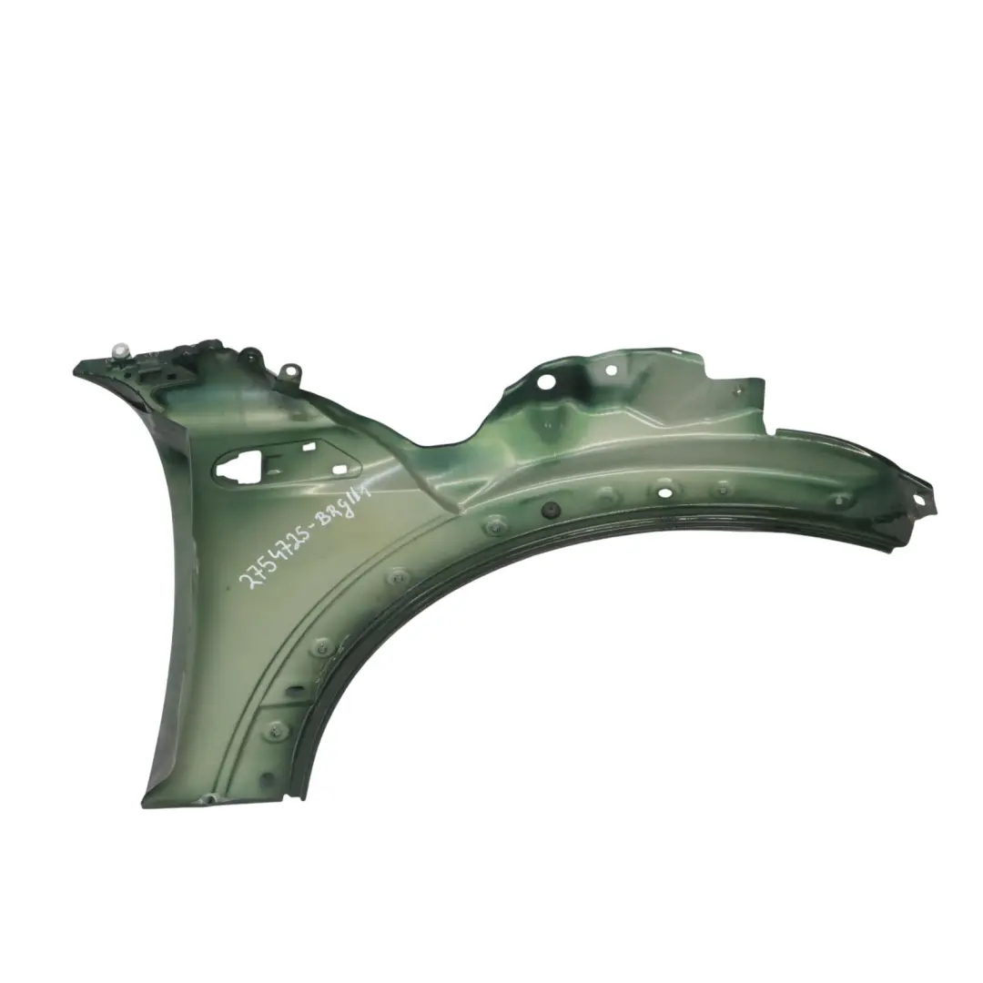 Side Wing Panel Mini R56 Front Left N/S R55 R57 British Racing Green II - B22 to with Part number 2754725 Side Wing Panel Mini R56 Front Left N/S R55 R57 British Racing Green II - B22 - SKU 2754725-BRGII1 - Part number 2754725
