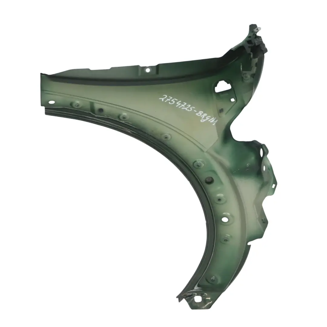 Side Wing Panel Mini R56 Front Left N/S R55 R57 British Racing Green II - B22 to with Part number 2754725 Side Wing Panel Mini R56 Front Left N/S R55 R57 British Racing Green II - B22 - SKU 2754725-BRGII1 - Part number 2754725