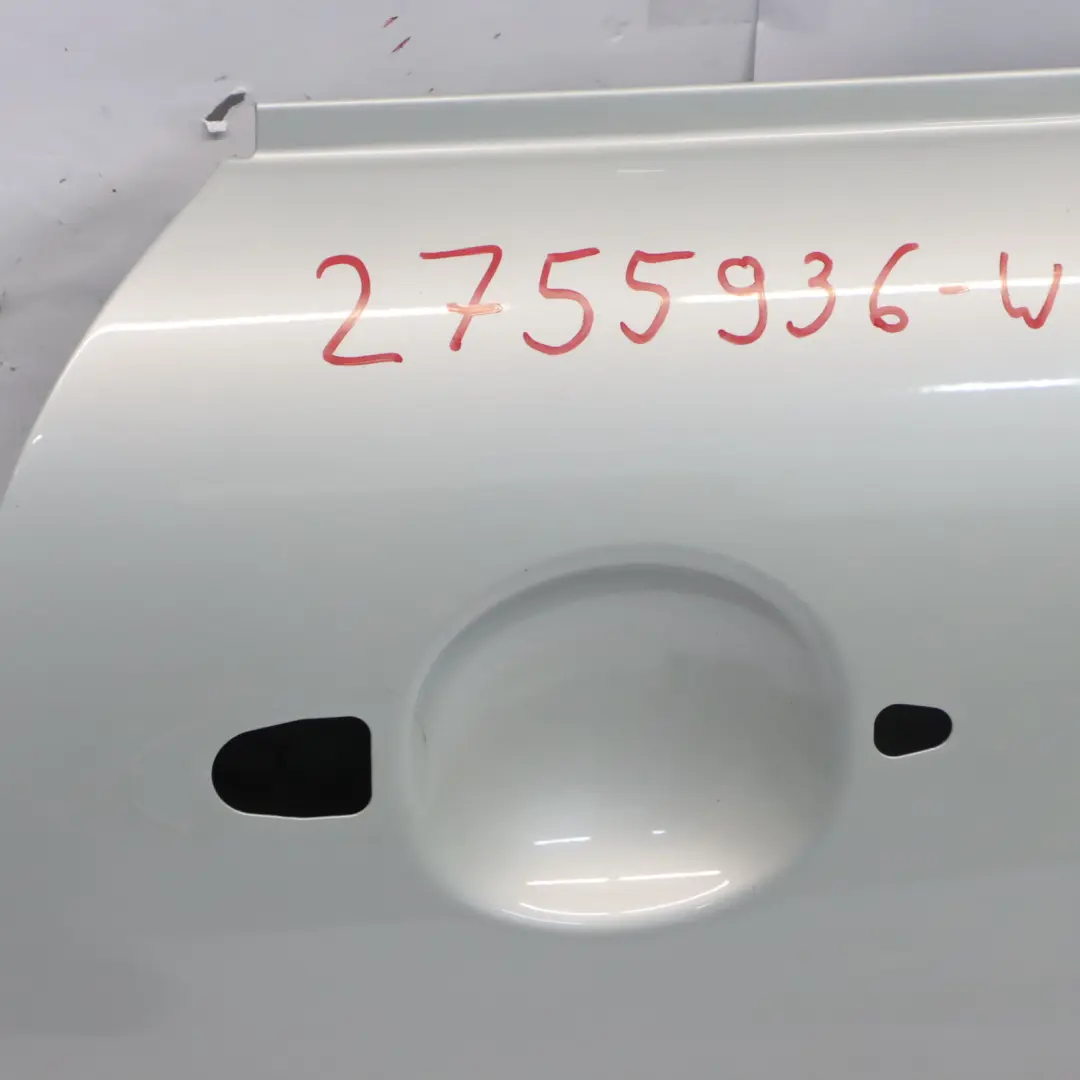 Mini R55 R56 R57 R58 Door Front Right O/S White Silver Metallic - A62 - SKU 2755936-WS - Part number 2755936