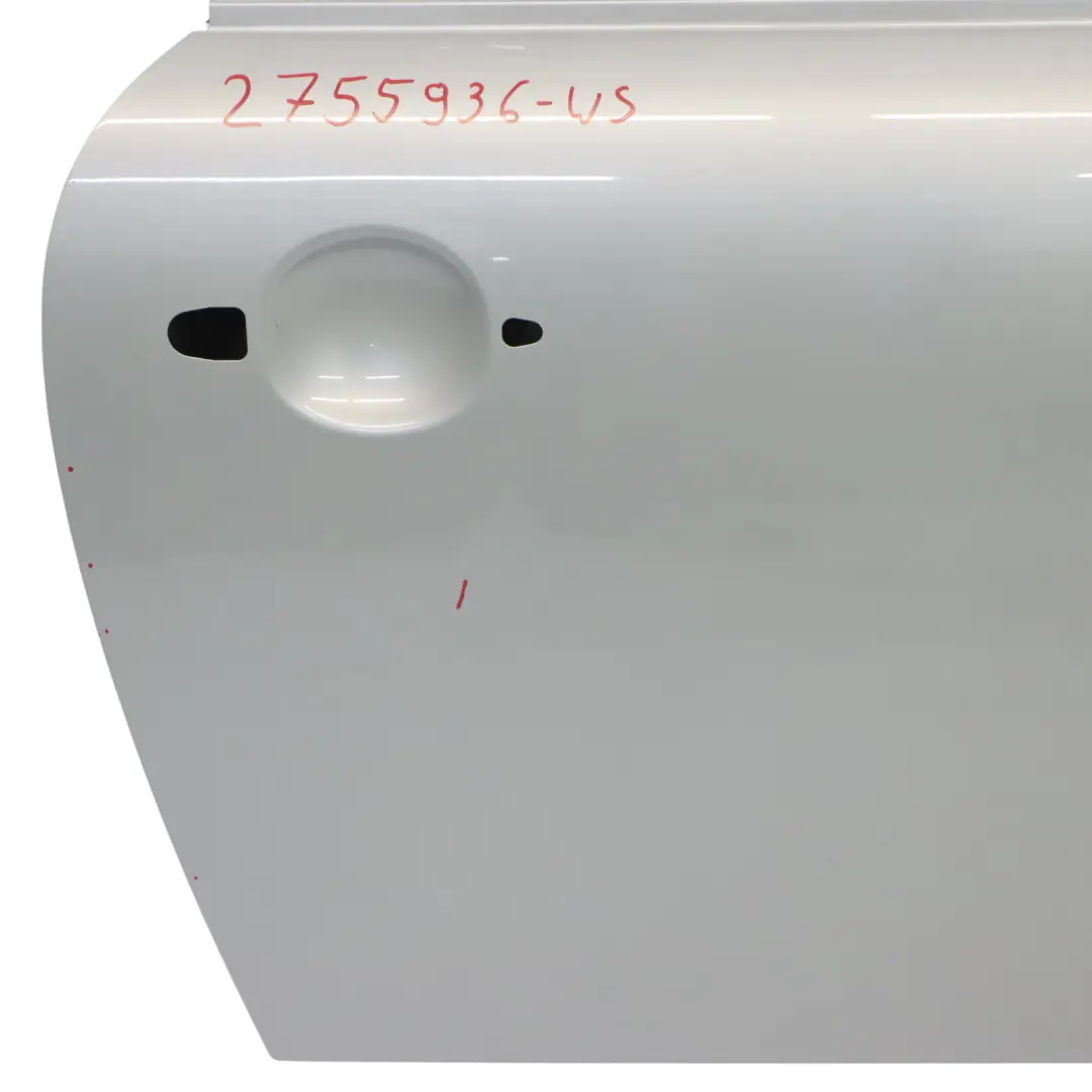 Mini R55 R56 R57 R58 Door Front Right O/S White Silver Metallic - A62 - SKU 2755936-WS - Part number 2755936