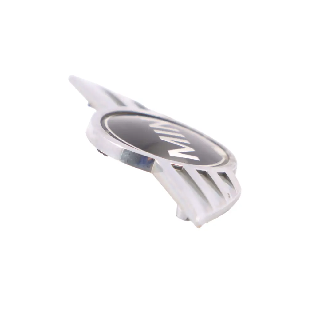 Mini R58 R59 Emblème de coffre arrière Etiquette Logo Badge Chrome - SKU 2759223 - Numéro de pièce 2759223