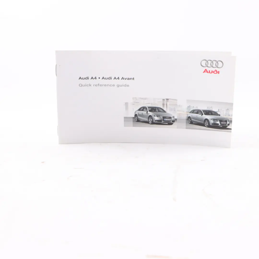 Audi A4 B8 Manuale Proprietario Libro Istruzioni Custodia Custodia - SKU 2915618K220 - Numero di parte 2915618K220