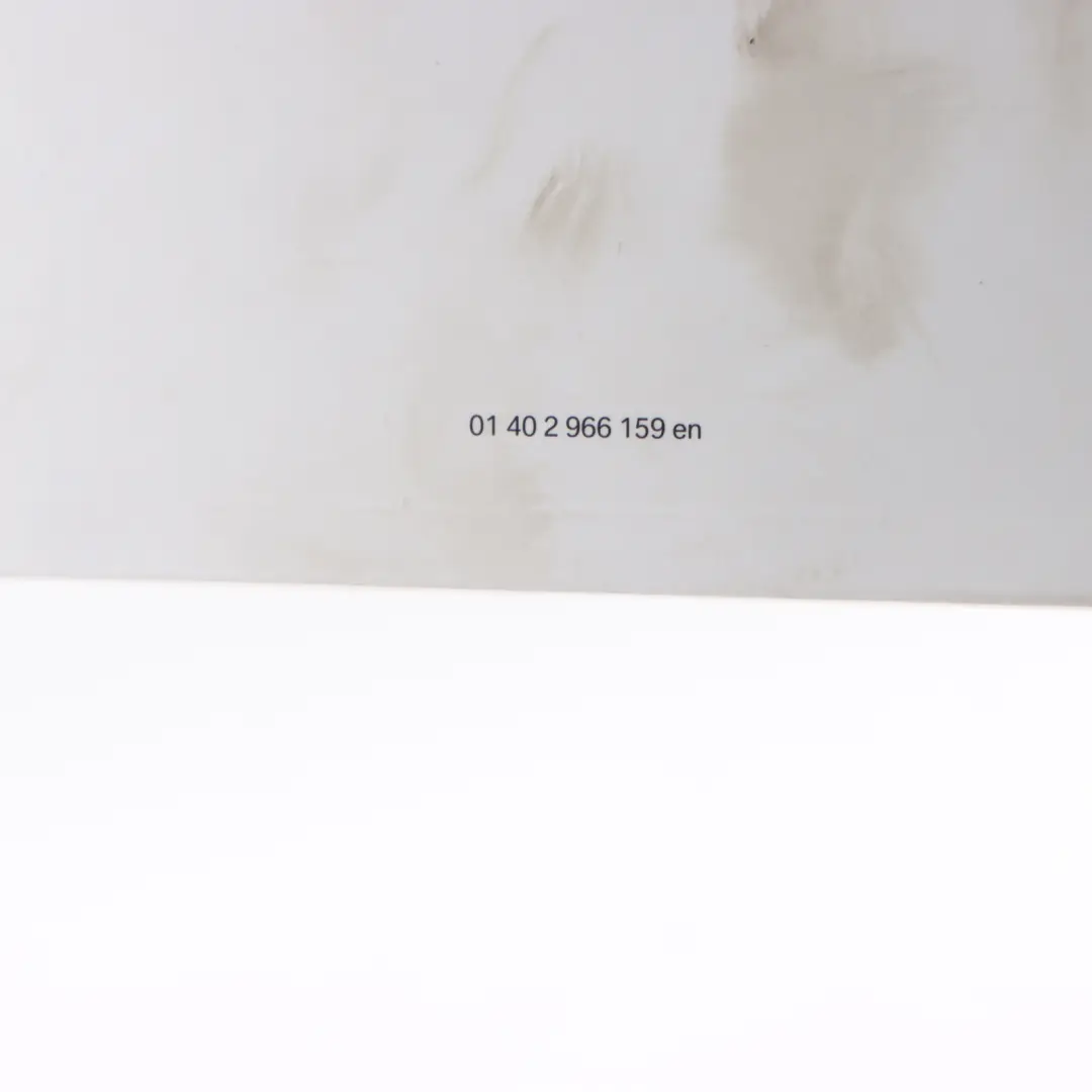 Owner's Manual English Handbook Case Wallet Pouch to BMW F32 with Part number 2966159 BMW F32 Owner's Manual English Handbook Case Wallet Pouch - SKU 2966159-1 - Part number 2966159