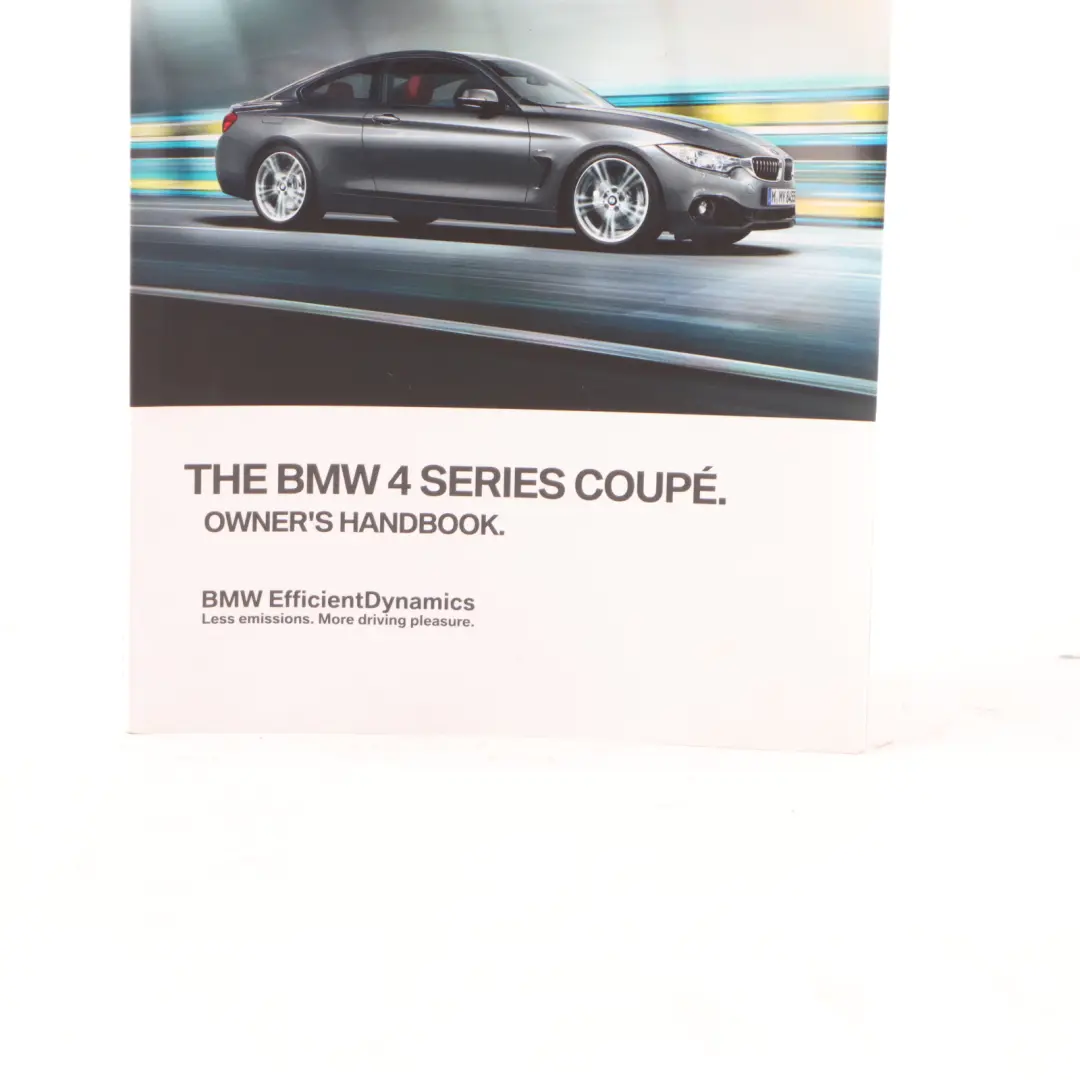 BMW F32 Owner's Manual English Handbook Case Wallet Pouch - SKU 2966159-1 - Part number 2966159