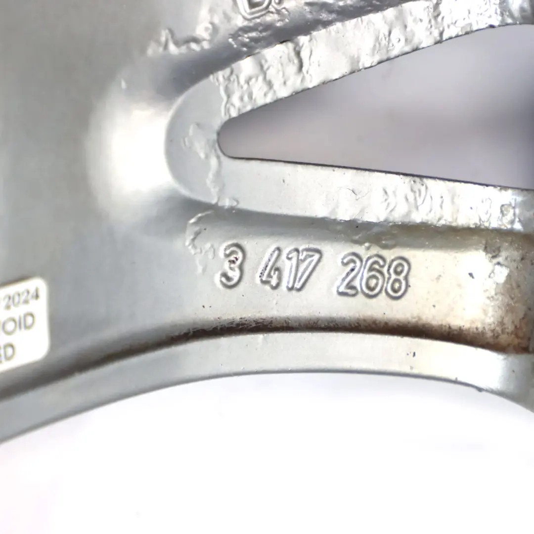 Alloy Rim Y-Spoke 191 19" 9J ET:51 to BMW X3 E83 Silver Rear Wheel with Part number 3417268 BMW X3 E83 Silver Rear Wheel Alloy Rim Y-Spoke 191 19" 9J ET:51 - SKU 3417268-3 - Part number 3417268