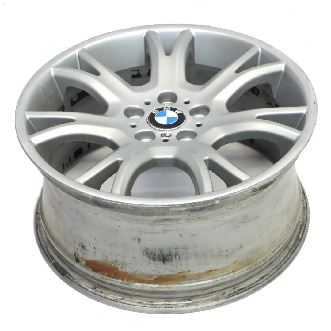 Alloy Rim Y-Spoke 191 19" 9J ET:51 to BMW X3 E83 Silver Rear Wheel with Part number 3417268 BMW X3 E83 Silver Rear Wheel Alloy Rim Y-Spoke 191 19" 9J ET:51 - SKU 3417268-3 - Part number 3417268