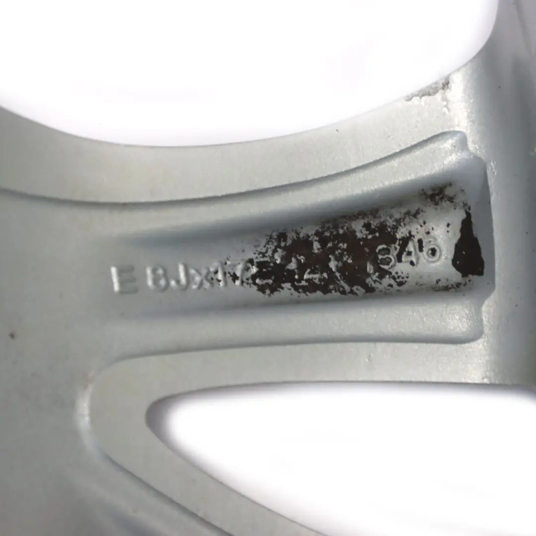 Alloy Wheel Rim 17" V-spoke 279 8J ET:46 to BMW X3 E83 Silver with Part number 3451879 BMW X3 E83 Silver Alloy Wheel Rim 17" V-spoke 279 8J ET:46 - SKU 3451879-4 - Part number 3451879