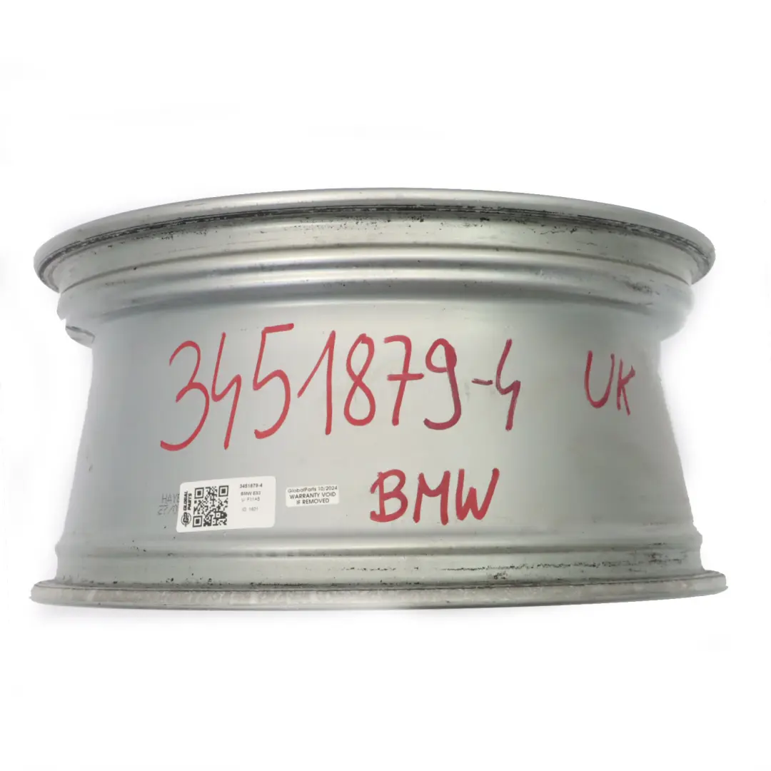 Alloy Wheel Rim 17" V-spoke 279 8J ET:46 to BMW X3 E83 Silver with Part number 3451879 BMW X3 E83 Silver Alloy Wheel Rim 17" V-spoke 279 8J ET:46 - SKU 3451879-4 - Part number 3451879