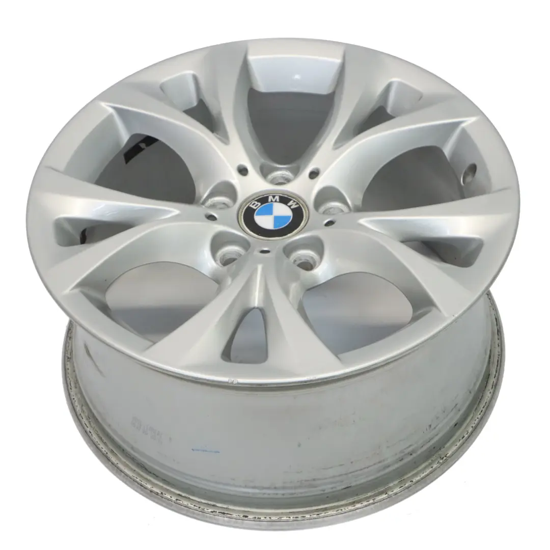 Alloy Wheel Rim 17" V-spoke 279 8J ET:46 to BMW X3 E83 Silver with Part number 3451879 BMW X3 E83 Silver Alloy Wheel Rim 17" V-spoke 279 8J ET:46 - SKU 3451879-4 - Part number 3451879