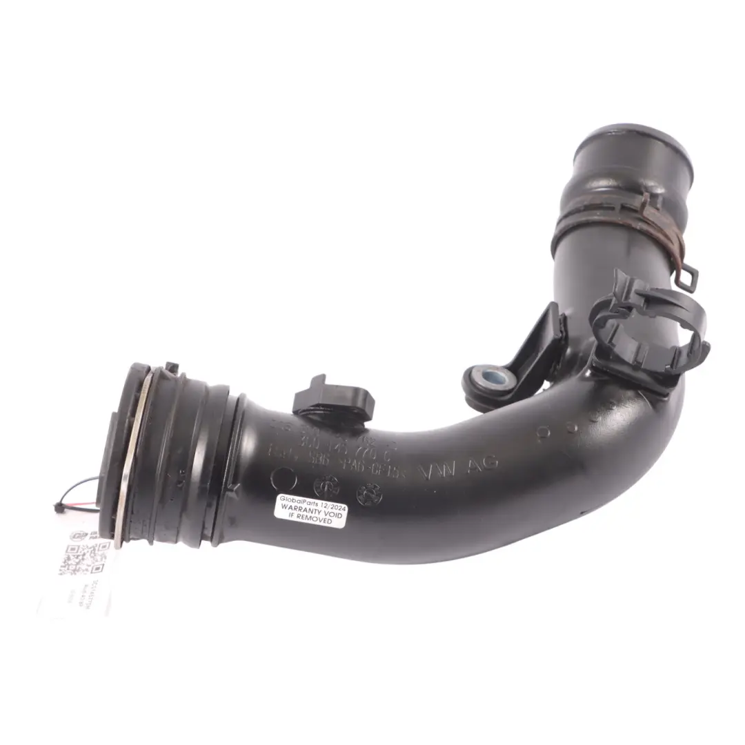 Audi A3 8P 2.0 TDI BMN Turbo Boost Intake Pipe Hose Line 3C0145770C - SKU 3C0145770H - Part number 3C0145770H