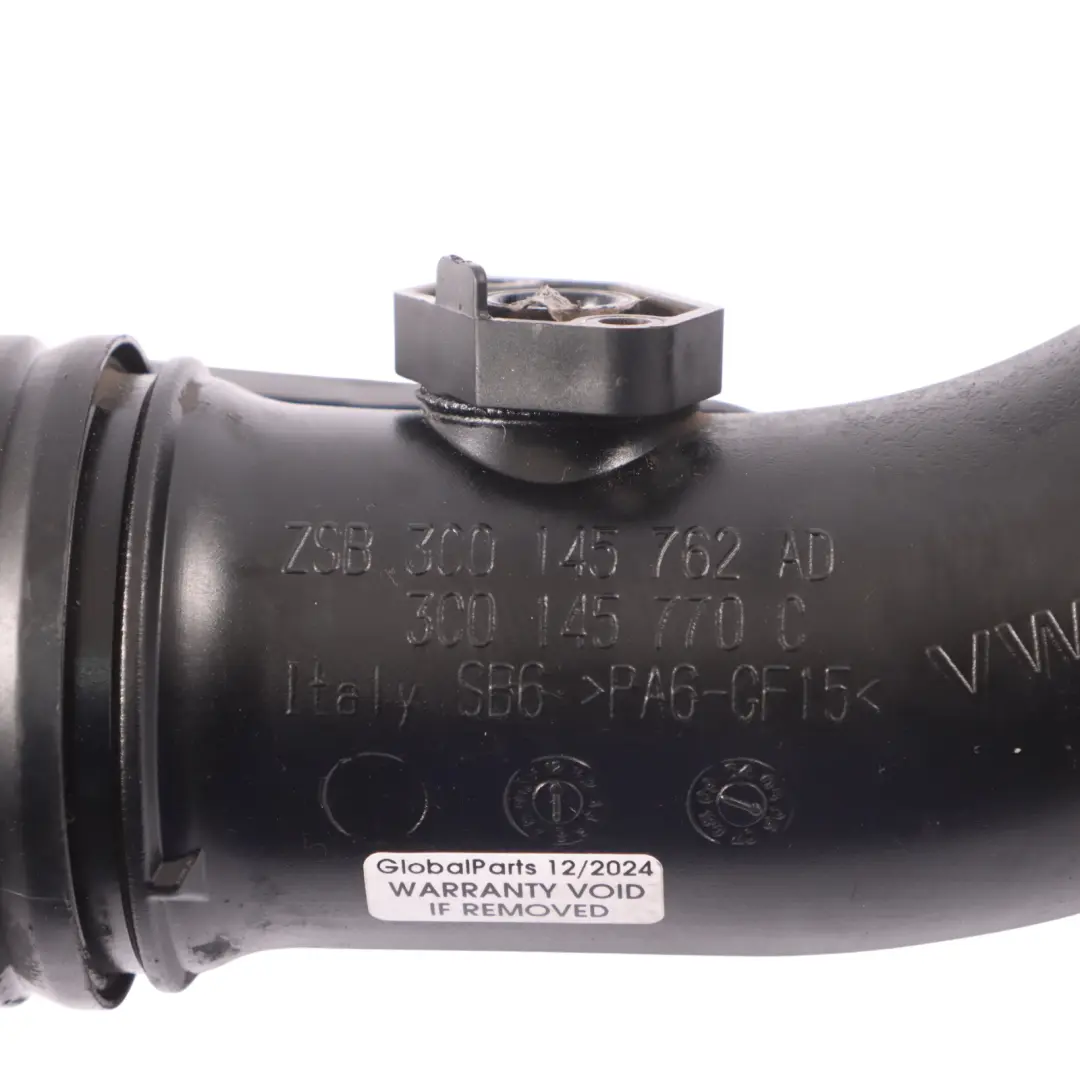 Audi A3 8P 2.0 TDI BMN Turbo Boost Intake Pipe Hose Line 3C0145770C - SKU 3C0145770H - Part number 3C0145770H