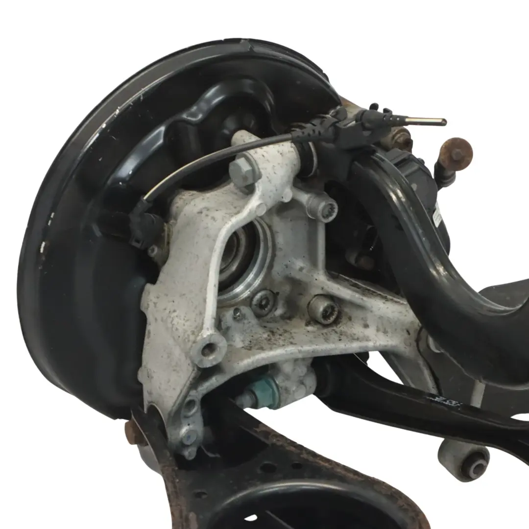 Audi Q3 8U Rueda Trasera Izquierda Soporte de Cubo de Rueda Disco de Freno - SKU 3C0505433G-1 - Número de pieza 3C0505433G