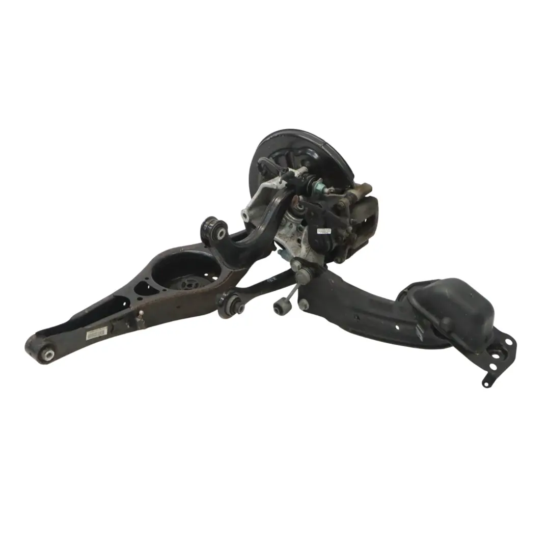 Audi Q3 8U Rueda Trasera Izquierda Soporte de Cubo de Rueda Disco de Freno - SKU 3C0505433G-1 - Número de pieza 3C0505433G