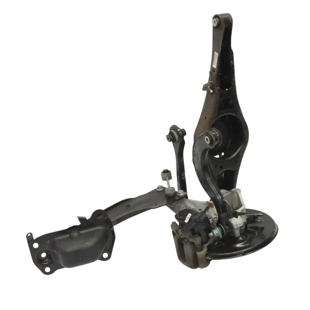 Audi Q3 8U Rueda Trasera Izquierda Soporte de Cubo de Rueda Disco de Freno - SKU 3C0505433G-1 - Número de pieza 3C0505433G