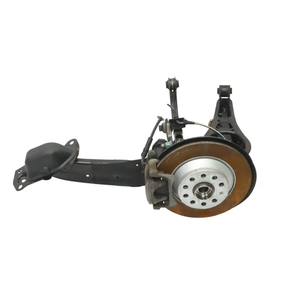 Audi Q3 8U Rueda Trasera Izquierda Soporte de Cubo de Rueda Disco de Freno - SKU 3C0505433G-1 - Número de pieza 3C0505433G