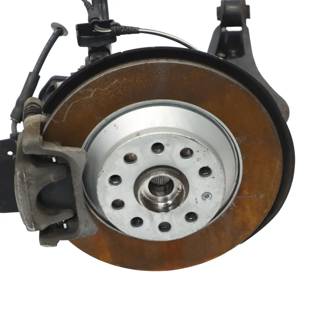 Audi Q3 8U Rueda Trasera Izquierda Soporte de Cubo de Rueda Disco de Freno - SKU 3C0505433G-1 - Número de pieza 3C0505433G