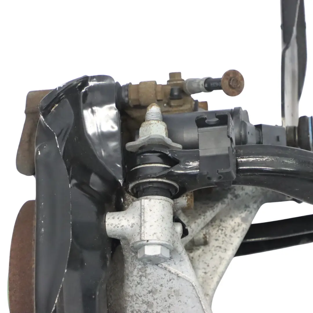 VW Tiguan 5N Suspensión Trasera Pierna Izquierda Rueda Cubo Disco - SKU 3C0505433K-2 - Número de pieza 3C0505433K