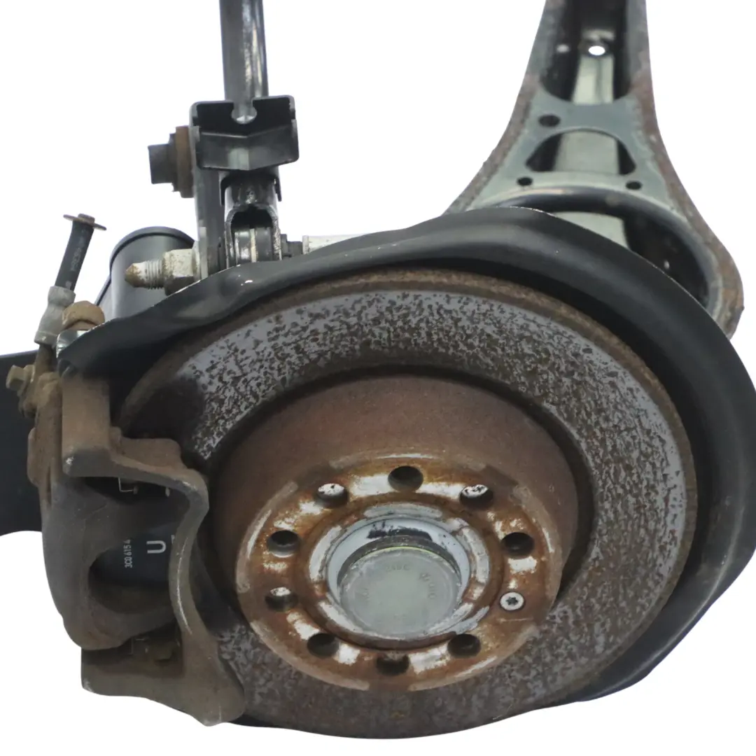 VW Tiguan 5N Suspensión Trasera Pierna Izquierda Rueda Cubo Disco - SKU 3C0505433K-2 - Número de pieza 3C0505433K