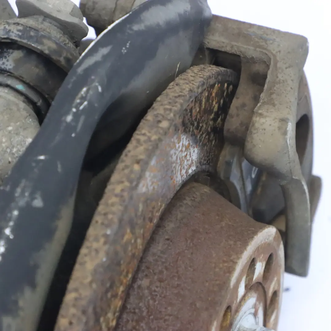 VW Tiguan 5N Suspensión Trasera Pierna Izquierda Rueda Cubo Disco - SKU 3C0505433K-2 - Número de pieza 3C0505433K