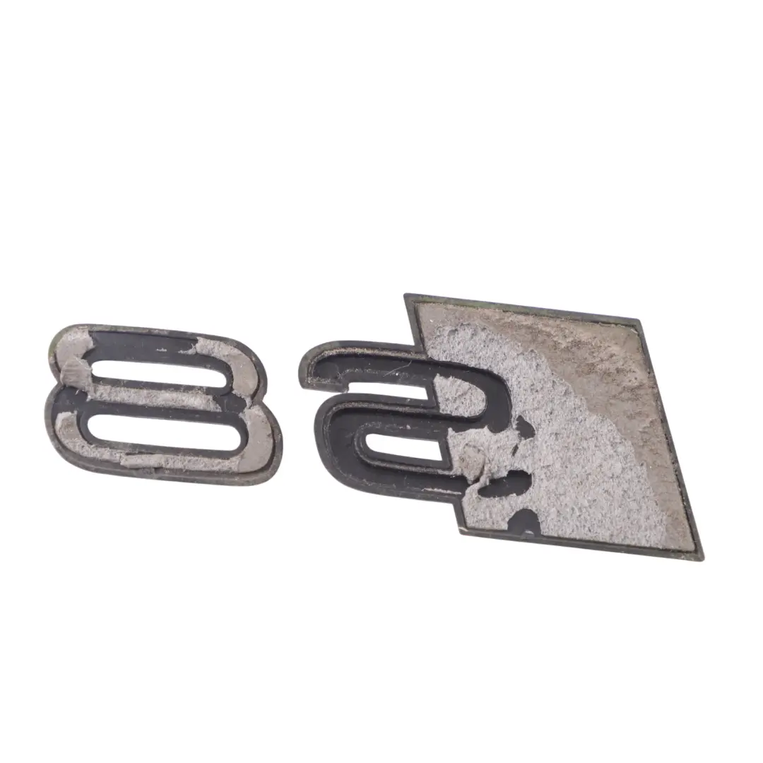 Trasera Tronco Emblema Insignia S8 Lettering Etiqueta para Audi S8 D3 con número de pieza 4D0853735A Audi S8 D3 Trasera Tronco Emblema Insignia S8 Lettering Etiqueta - SKU 4D0853735A - Número de pieza 4D0853735A