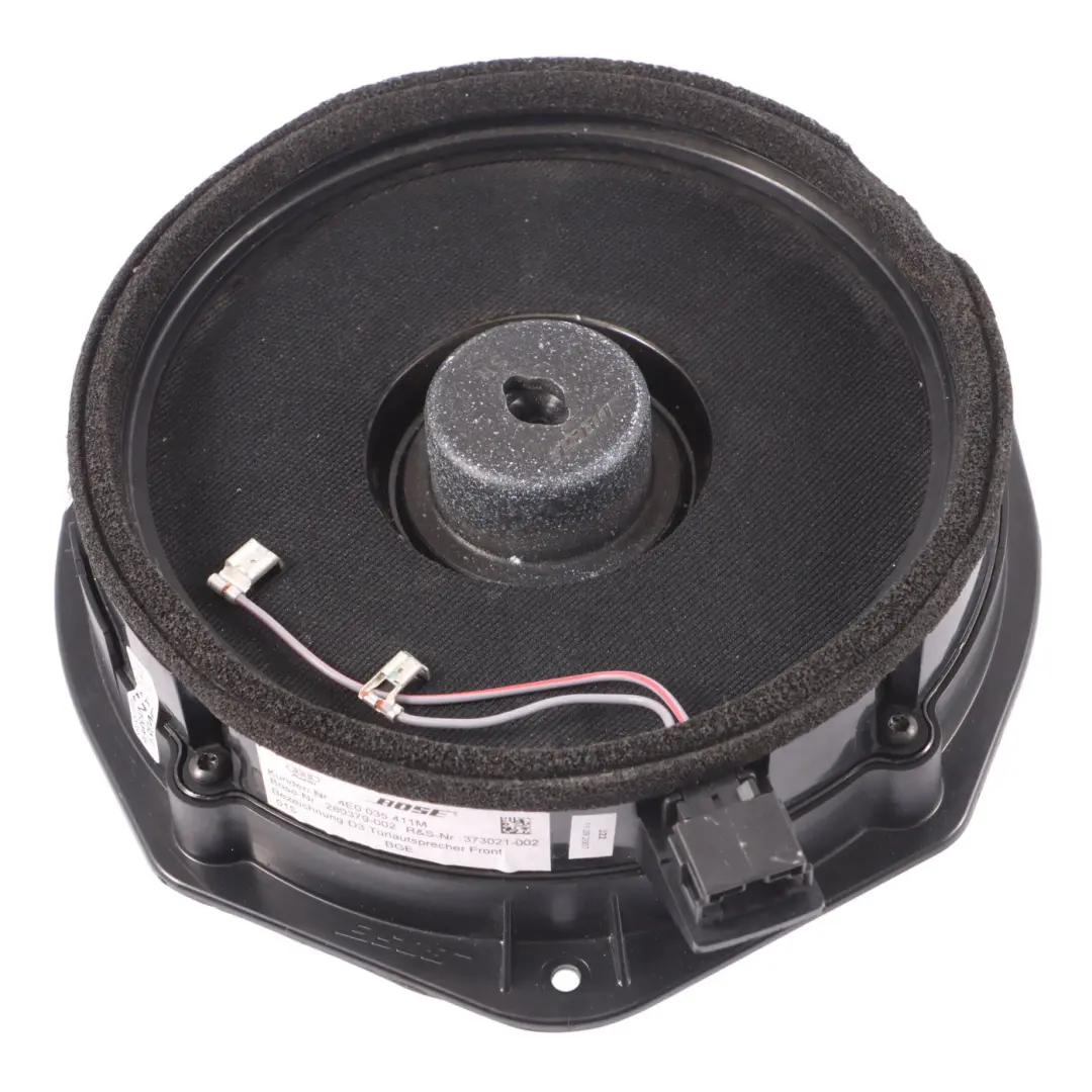 AUDI S8 D3 Front Bose Door Speaker Subwoofer Left Right N/O/S - SKU 4E0035411M - Part number 4E0035411M