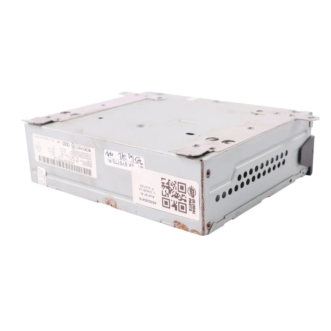 Audi Q7 4L Moduł Sterownik Tuner Radio - SKU 4E0035541S - Numer Części 4E0035541S
