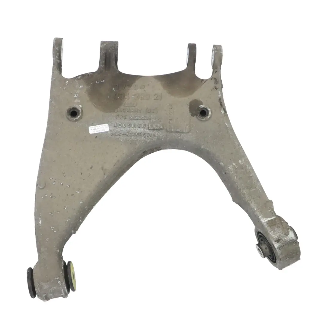 posteriore sinistra Braccio di controllo per Audi A8 4E S8 D3 Quattro con numero di parte 4E0511511F Audi A8 4E S8 D3 Quattro posteriore sinistra Braccio di controllo - SKU 4E0511511F - Numero di parte 4E0511511F