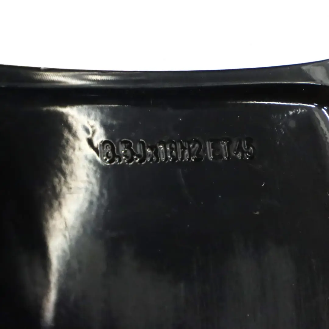 Audi A8 D3 Black Wheel Alloy Rim 18" 8.5J ET45 Star Spoke 4E0601025M - SKU 4E0601025M-1 - Part number 4E0601025M-1